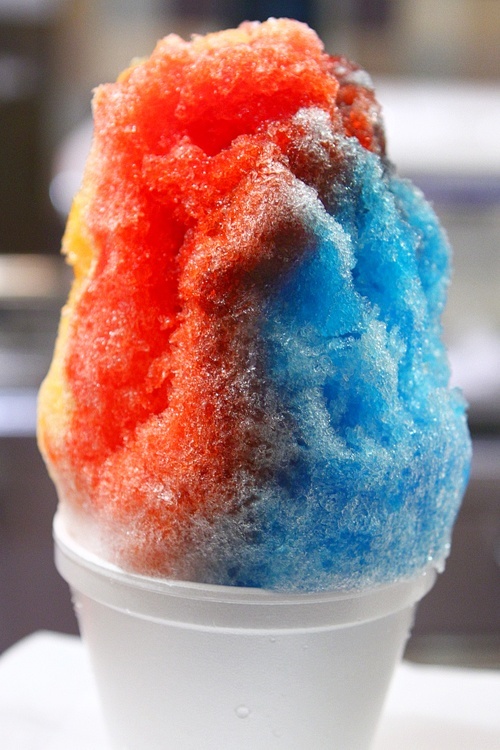 Cali Cool - Hawaiian shave ice.