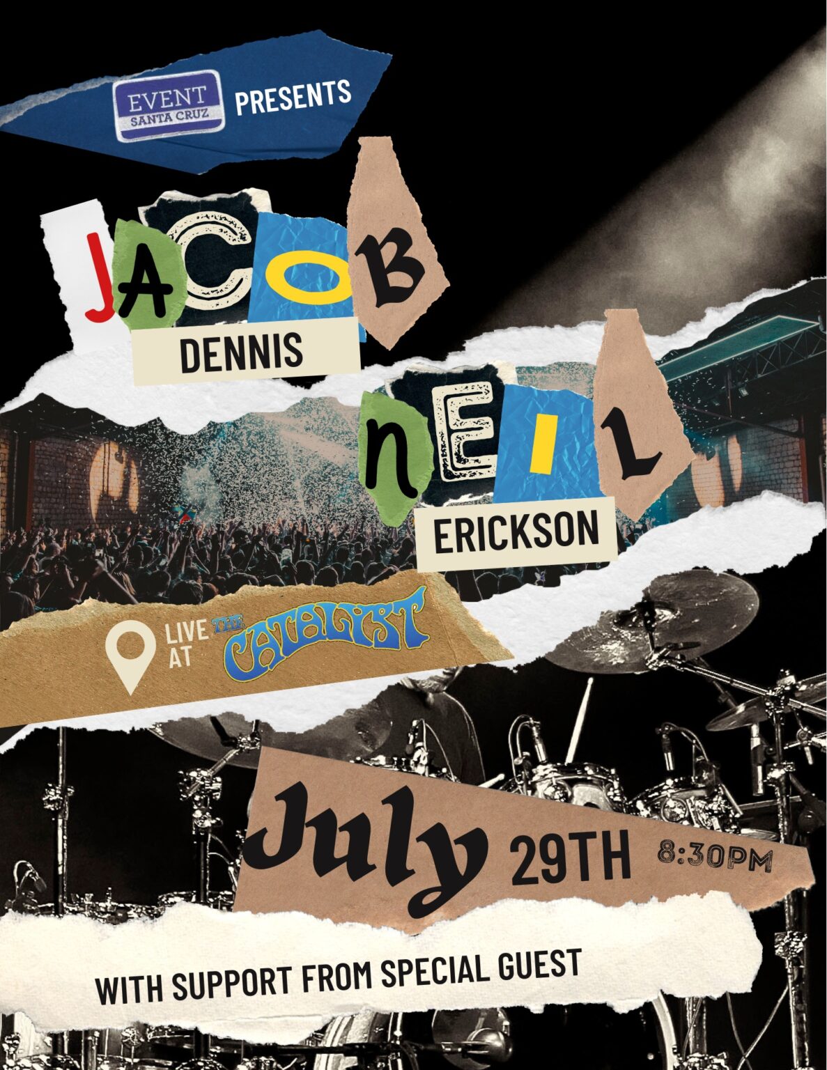 Santa Cruz's Own Jacob Dennis and Neil Erickson to Perform an