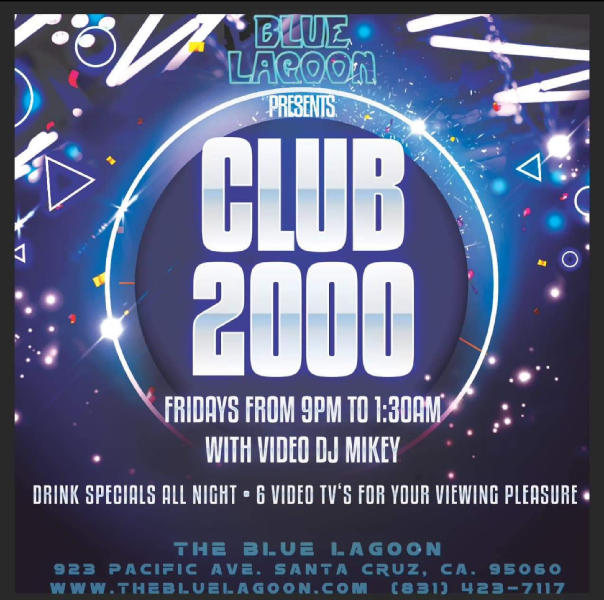 Blue Lagoon Fridays!