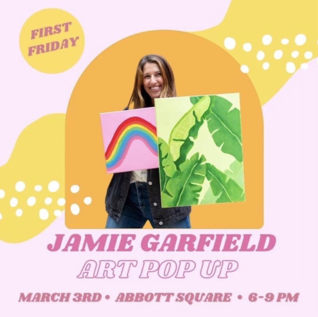 Jamie Garfield Art Pop Up at Abbott Square