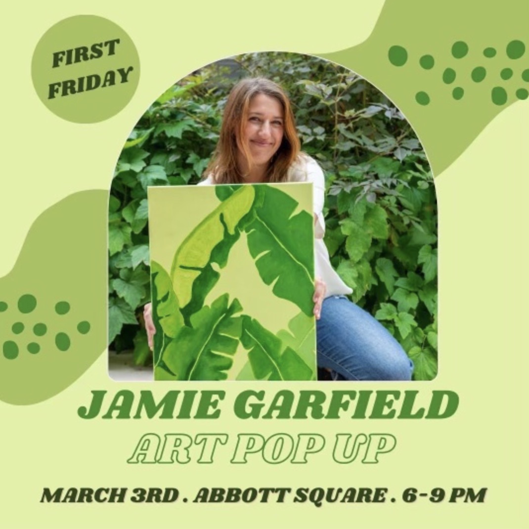 Jamie Garfield Art Pop Up at Abbott Square