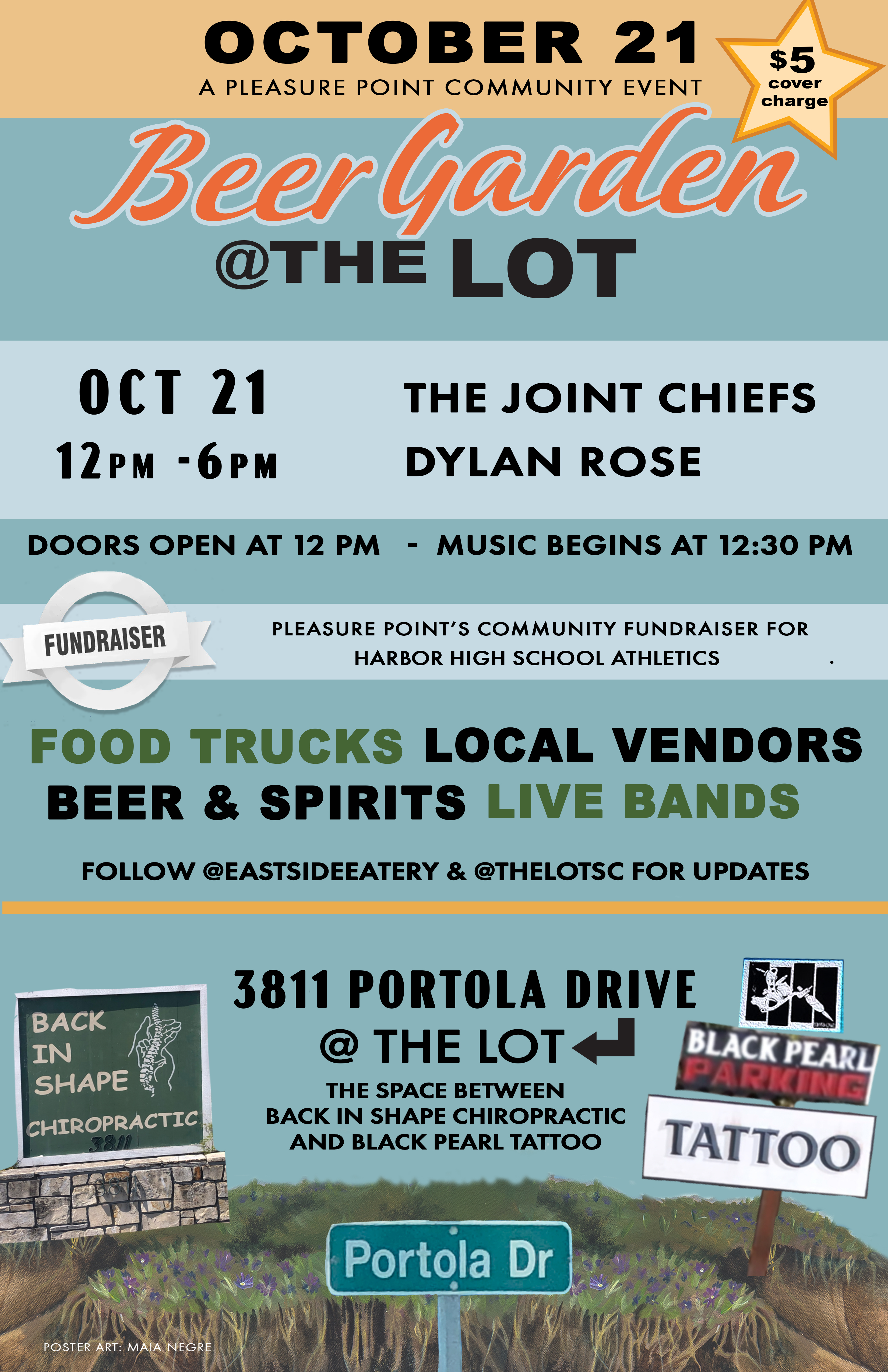Beer Garden Fundraiser for Harbor High Athletic Dep