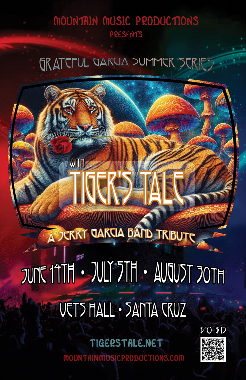 Tiger’s Tale – Grateful Garcia Summer Concert