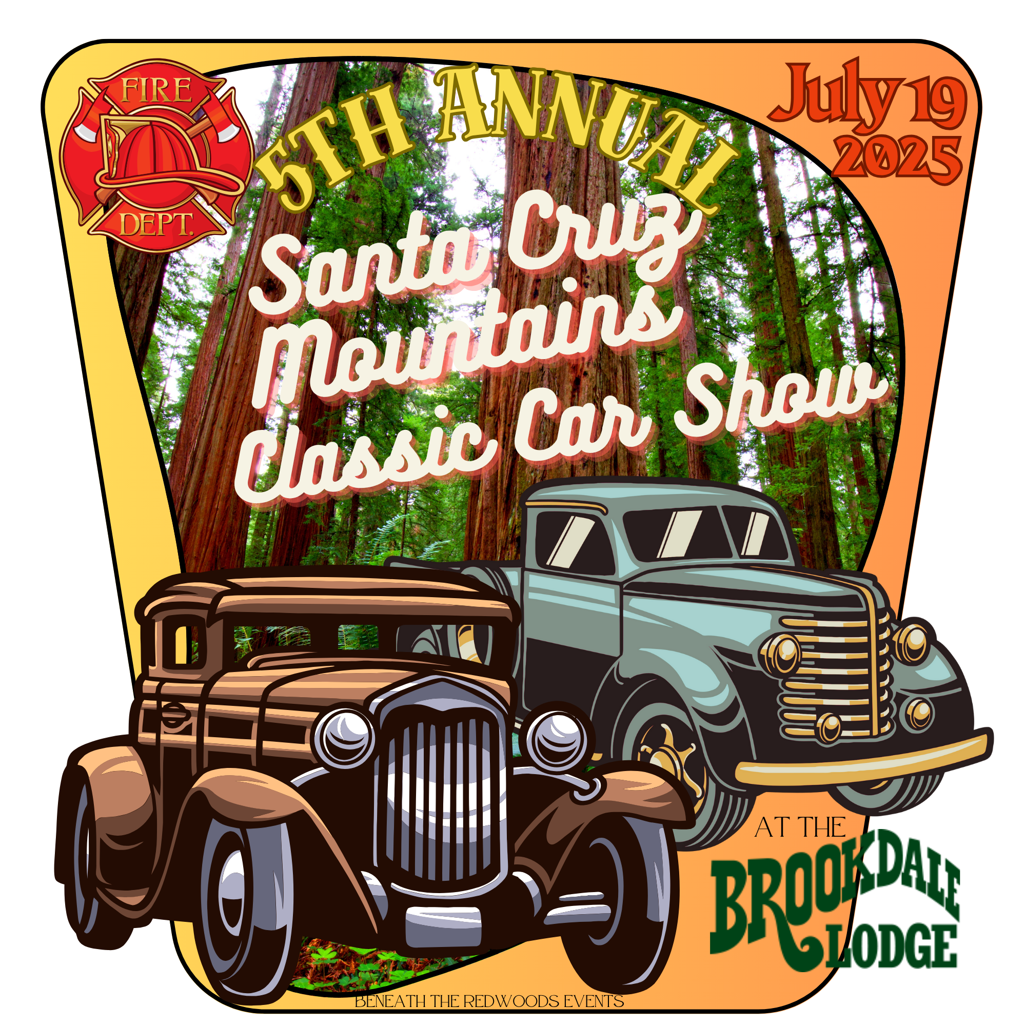 Santa Cruz Mountains Classic Car Show and Firefighter Fundraiser