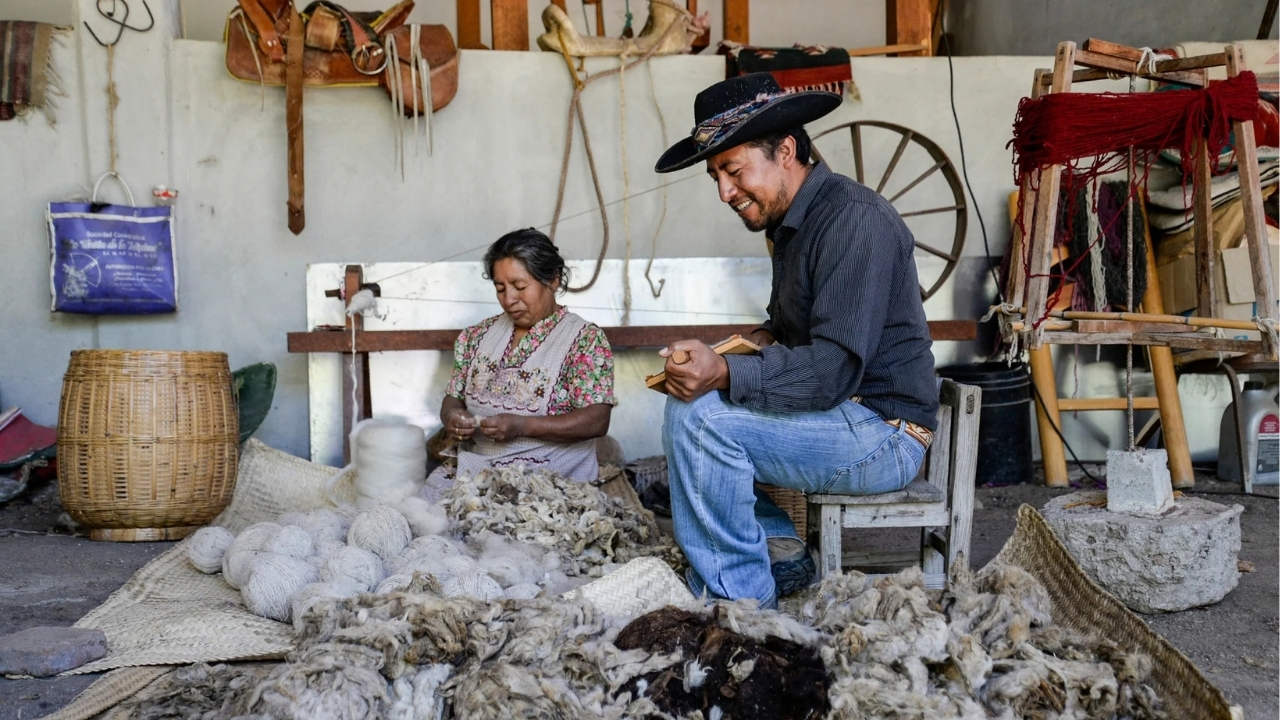 Weaving / Colors: Traditional Zapotec Weaving and Natural Dyeing